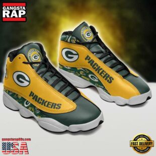 Green Bay Packers NFL Ver 6 Air Jordan 13 Sneaker - Gift For Fans