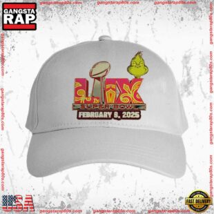 Grinch X Super Bowl LIX 2025 Logo Cup Baseball Cap Snapback Hats