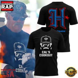 Houston Texans H Town Made Cals Cookout Limited Edition T shirt