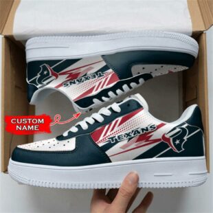 Houston Texans NFL Personalized Air Force 1 Shoes