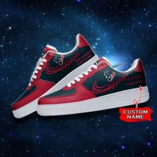 Houston Texans NFL Personalized Air Force Sneaker