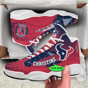 Houston Texans NFL Personalized Jordan 13 Shoes