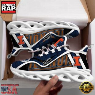 Illinois Fighting Illini NCAA Clunky Max Soul Shoes Gift For Men Women