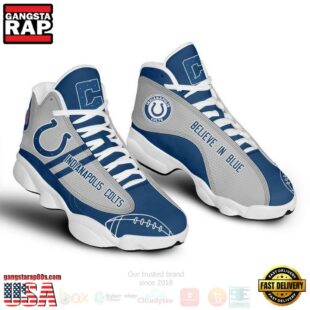 Indianapolis Colts NFL Air Jordan 13 Shoes 2 - Gift For Fans