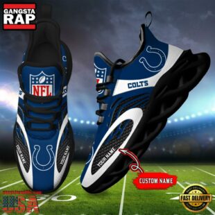 Indianapolis Colts NFL Limited New Design Max Soul Shoes