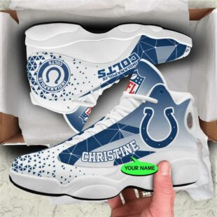 Indianapolis Colts NFL Personalized Jordan 13 Shoes