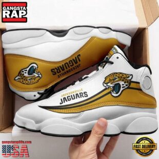 Jacksonville Jaguars NFL Air Jordan 13 Shoes - Gift For Fans