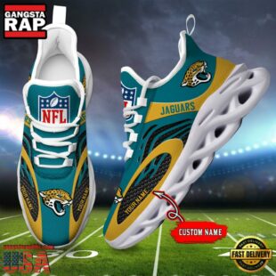 Jacksonville Jaguars NFL Limited New Design Max Soul Shoes