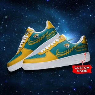 Jacksonville Jaguars NFL Personalized Air Force Sneaker