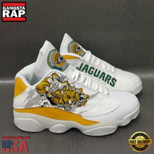 Jacksonville Jaguars NFL Ver 1 Air Jordan 13 Sneaker - Gift For Fans