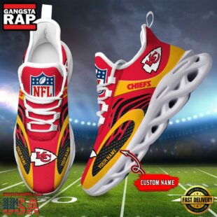 Kansas City Chiefs NFL Limited New Design Max Soul Shoes