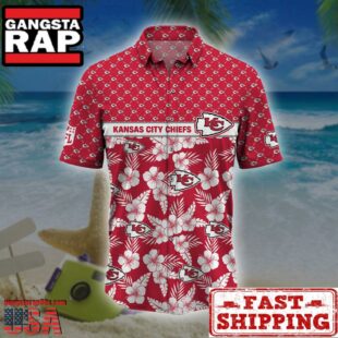 Kansas City Chiefs NFL Palm Leaves Hawaiian Shirt