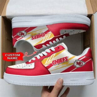 Kansas City Chiefs NFL Personalized Air Force 1 Shoes