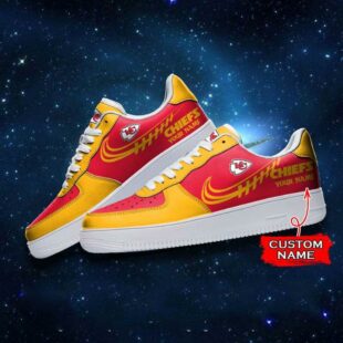 Kansas City Chiefs NFL Personalized Air Force Sneaker