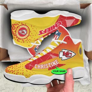 Kansas City Chiefs NFL Personalized Jordan 13 Shoes