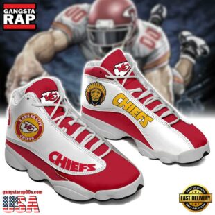 Kansas City Chiefs NFL Ver 1 Air Jordan 13 Sneaker - Gift For Fans