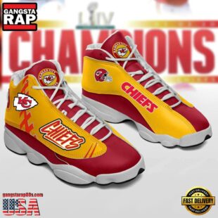 Kansas City Chiefs NFL Ver 2 Air Jordan 13 Sneaker - Gift For Fans