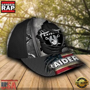 Las Vegas Raiders NFL Football Team Logo Baseball Cap