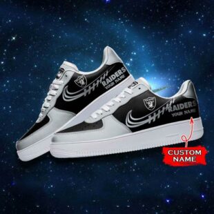 Las Vegas Raiders NFL Personalized Air Force Sneaker