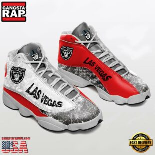 Las Vegas Raiders NFL Ver 3 Air Jordan 13 Sneaker - Gift For Fans