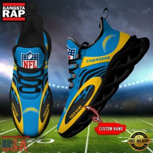 Los Angeles Chargers NFL Limited New Design Max Soul Shoes