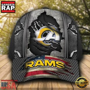 Los Angeles Rams NFL Football Team Logo Baseball Cap