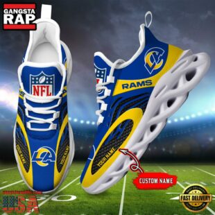 Los Angeles Rams NFL Limited New Design Max Soul Shoes