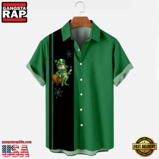 Love Patrick Day Gnomes Hawaiian Shirt