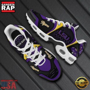 Lsu Tigers Tn Shoes Personalized Your Name, Football Team Shoes