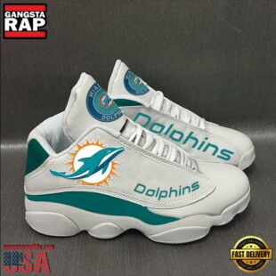 Miami Dolphins NFL Ver 5 Air Jordan 13 Sneaker - Gift For Fans