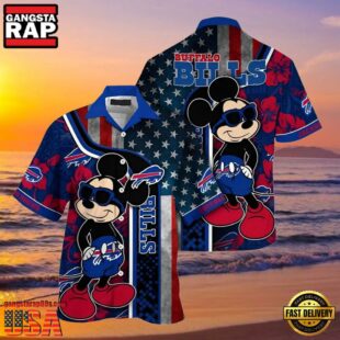 Mickey Mouse Buffalo Bills Hawaiian Shirt