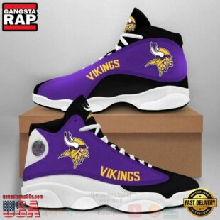 Minnesota Vikings NFL Air Jordan 13 Shoes 3 - Gift For Fans