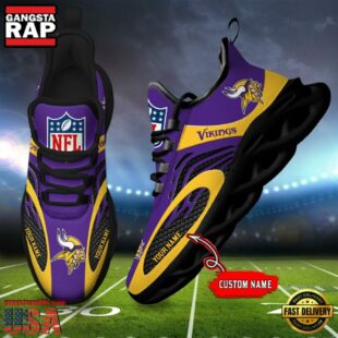 Minnesota Vikings NFL Limited New Design Max Soul Shoes