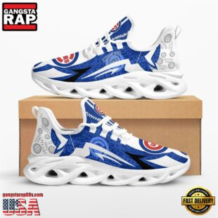 MLB Chicago Cubs Symbol Geometric Pattern Max Soul Shoes