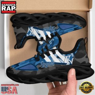 MLB Kansas City Royals Military Camouflage M Soul Shoes