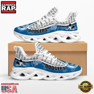 MLB Los Angeles Dodgers Mickey Mouse Max Soul Shoes