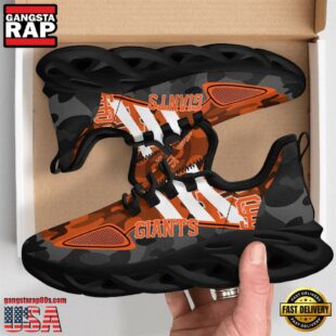 MLB San Francisco Giants Military Camouflage Max Soul Shoes