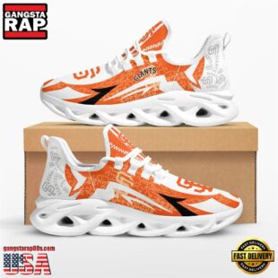 MLB San Francisco Giants Symbol Geometric Pattern Max Soul Shoes