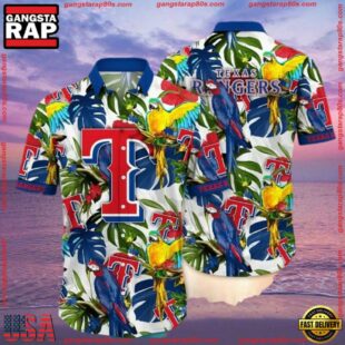 MLB Texas Rangers Aloha Hawaiian Shirt