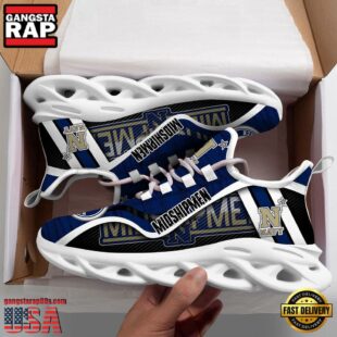 Navy Midshipmen NCAA Clunky Max Soul Shoes Gift For Men Women