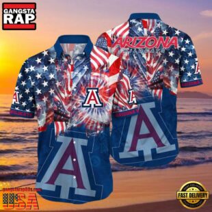 NCAA Arizona Wildcats American New Design Hawaiian Shirt