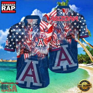 NCAA Arizona Wildcats American New Design Hawaiian Shirt