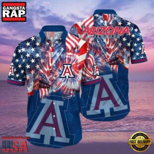 NCAA Arizona Wildcats American New Design Hawaiian Shirt