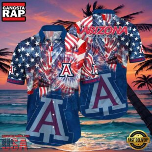 NCAA Arizona Wildcats American New Design Hawaiian Shirt