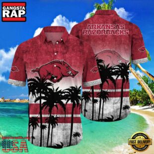 NCAA Arkansas Razorbacks Football Summer Hawaiian Shirt