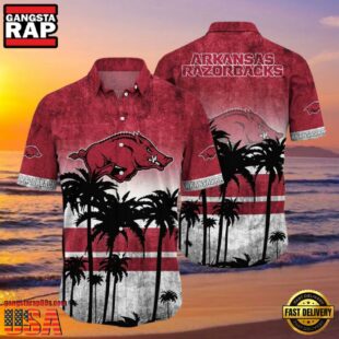 NCAA Arkansas Razorbacks Football Summer Hawaiian Shirt