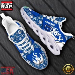 NCAA BYU Cougars Max Soul Shoes Gift For Fans