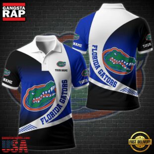 NCAA Florida Gators Team Polo Shirt Custom Your Name