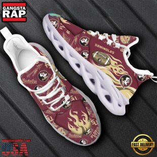 NCAA Florida State Seminoles Max Soul Shoes Gift For Fans