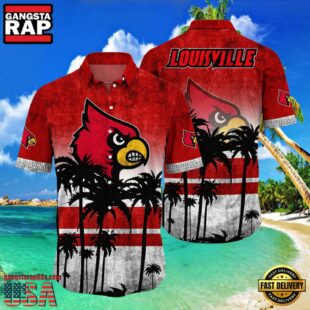 NCAA Louisville Cardinals New Design Hawaiian Shirt